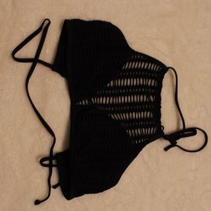 Black bathing suit